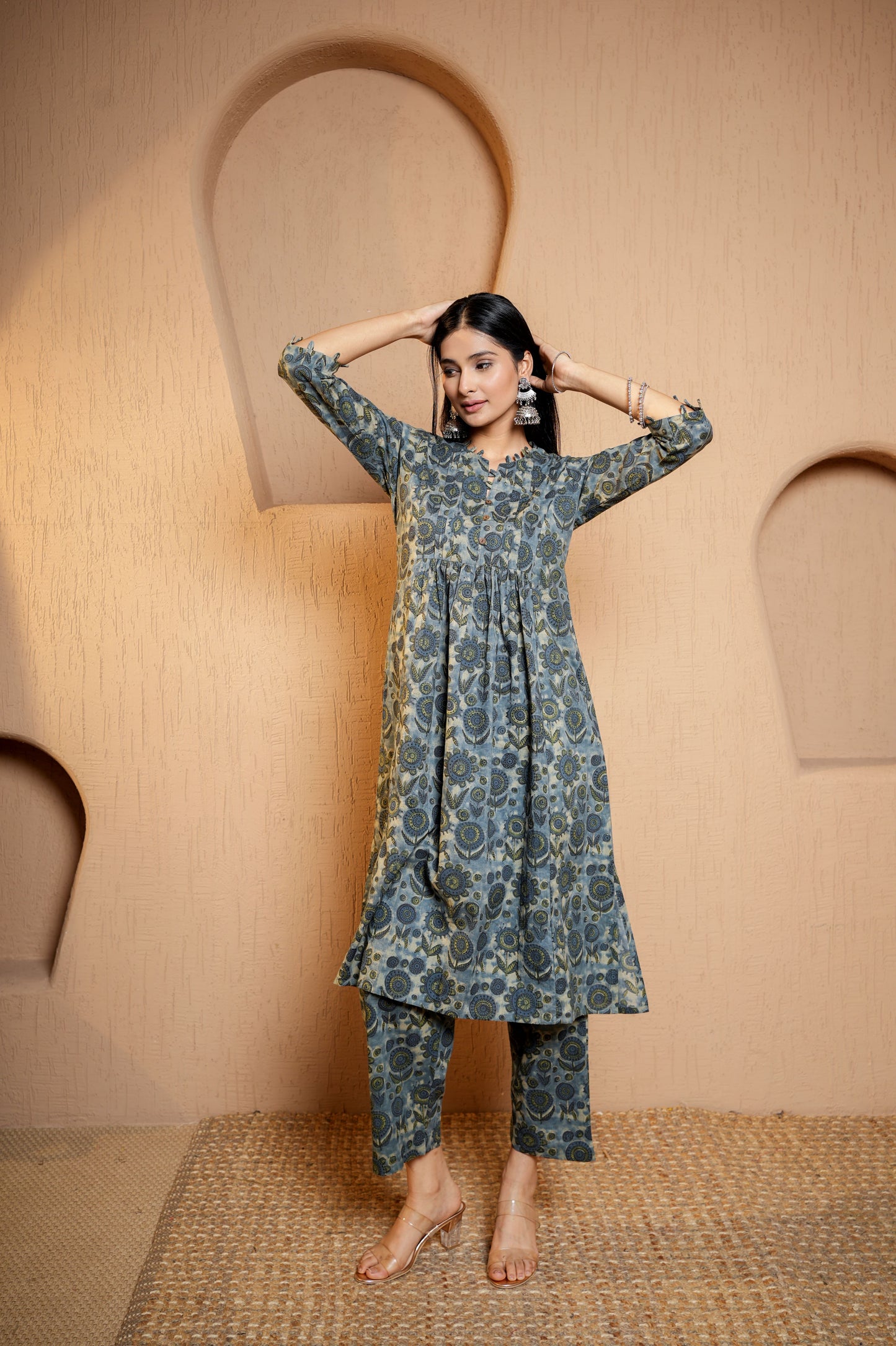 Sangria Sophistication Dupatta Set