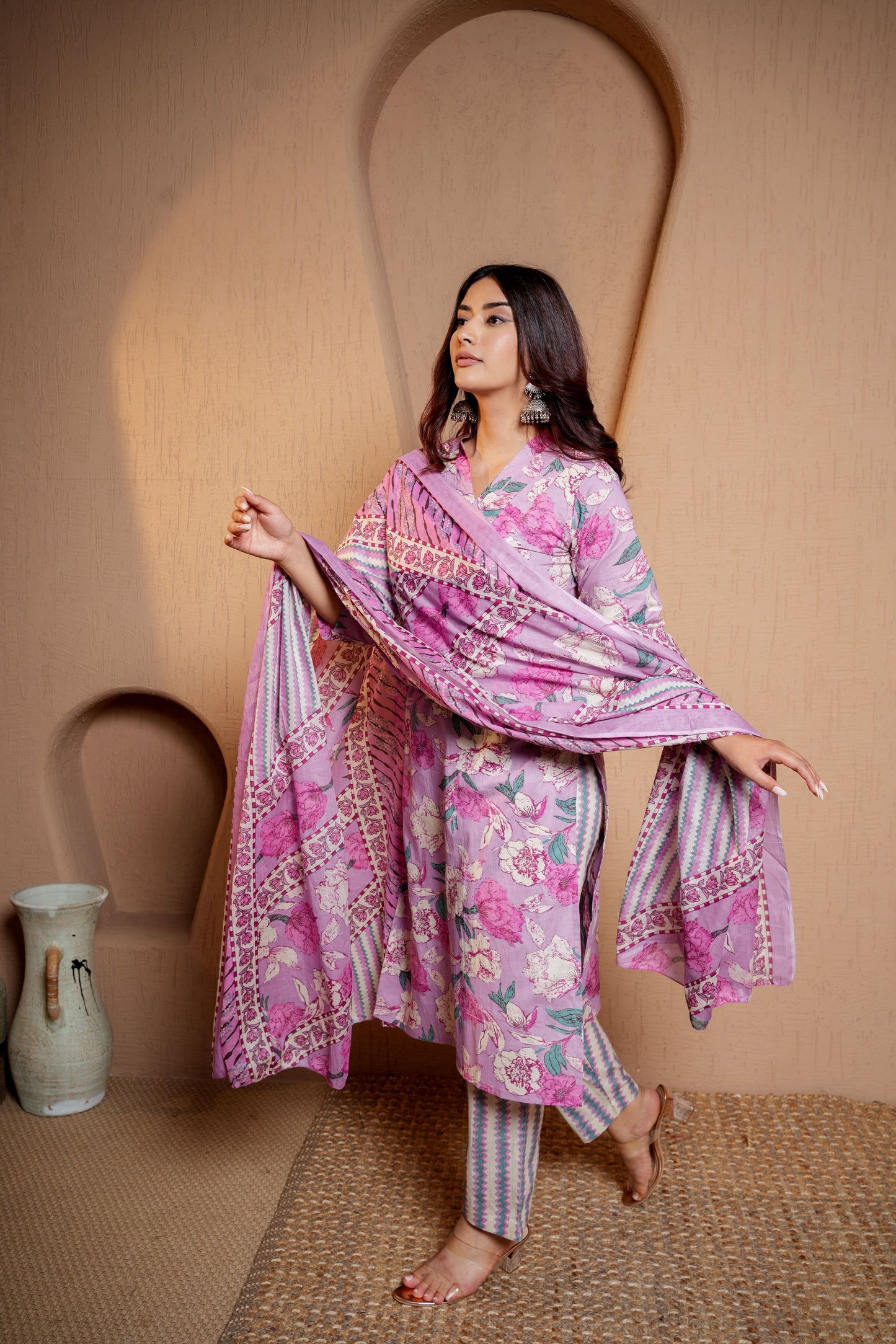 Radiant Dawn Dupatta Set