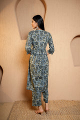 Sangria Sophistication Kurta Set