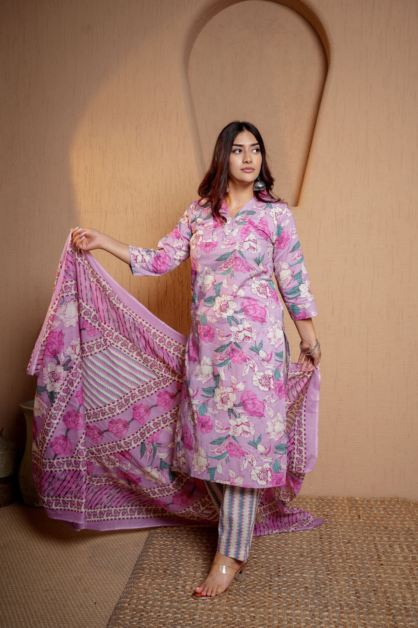 Radiant Dawn Dupatta Set
