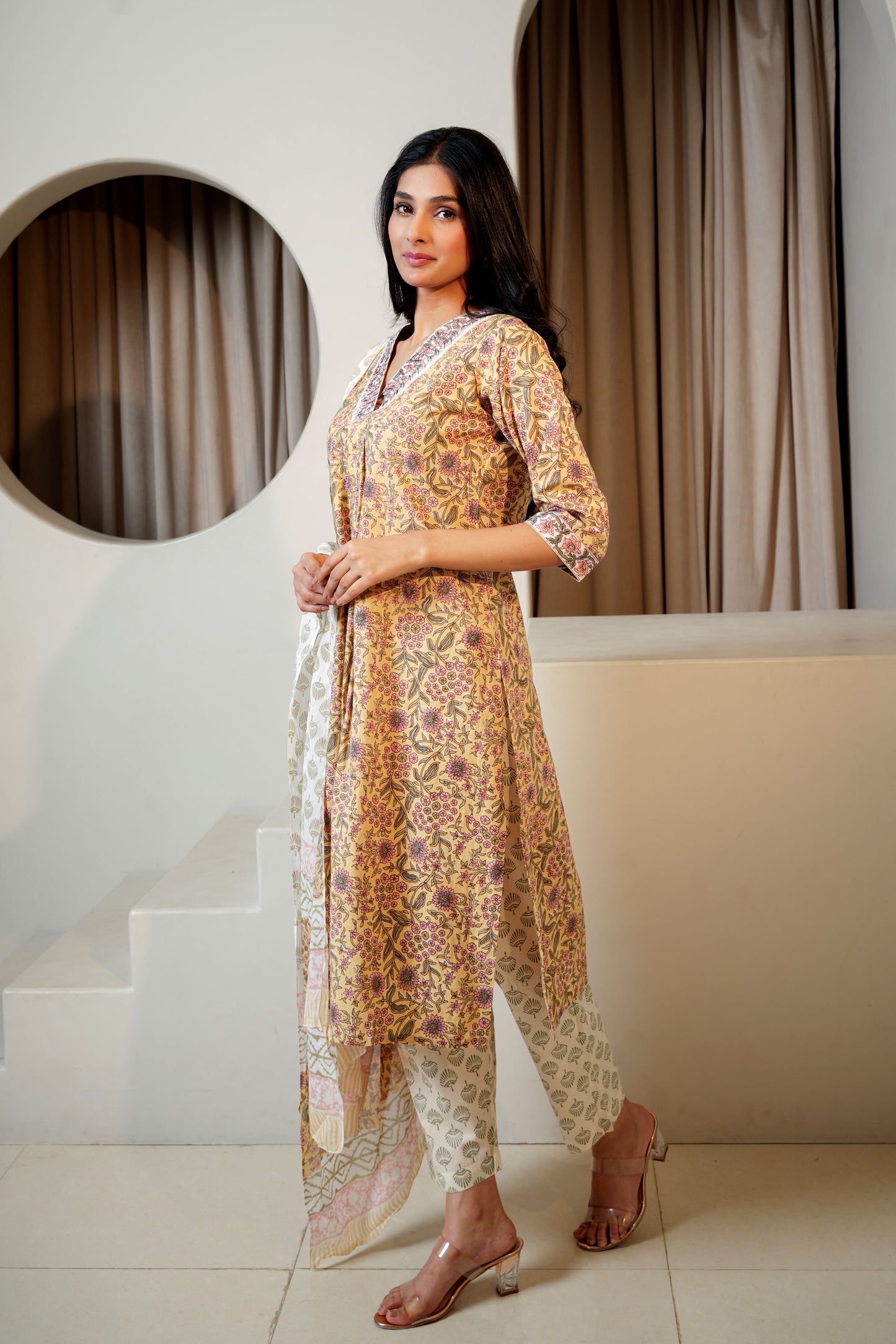 Olive Oasis Duo Dupatta Set