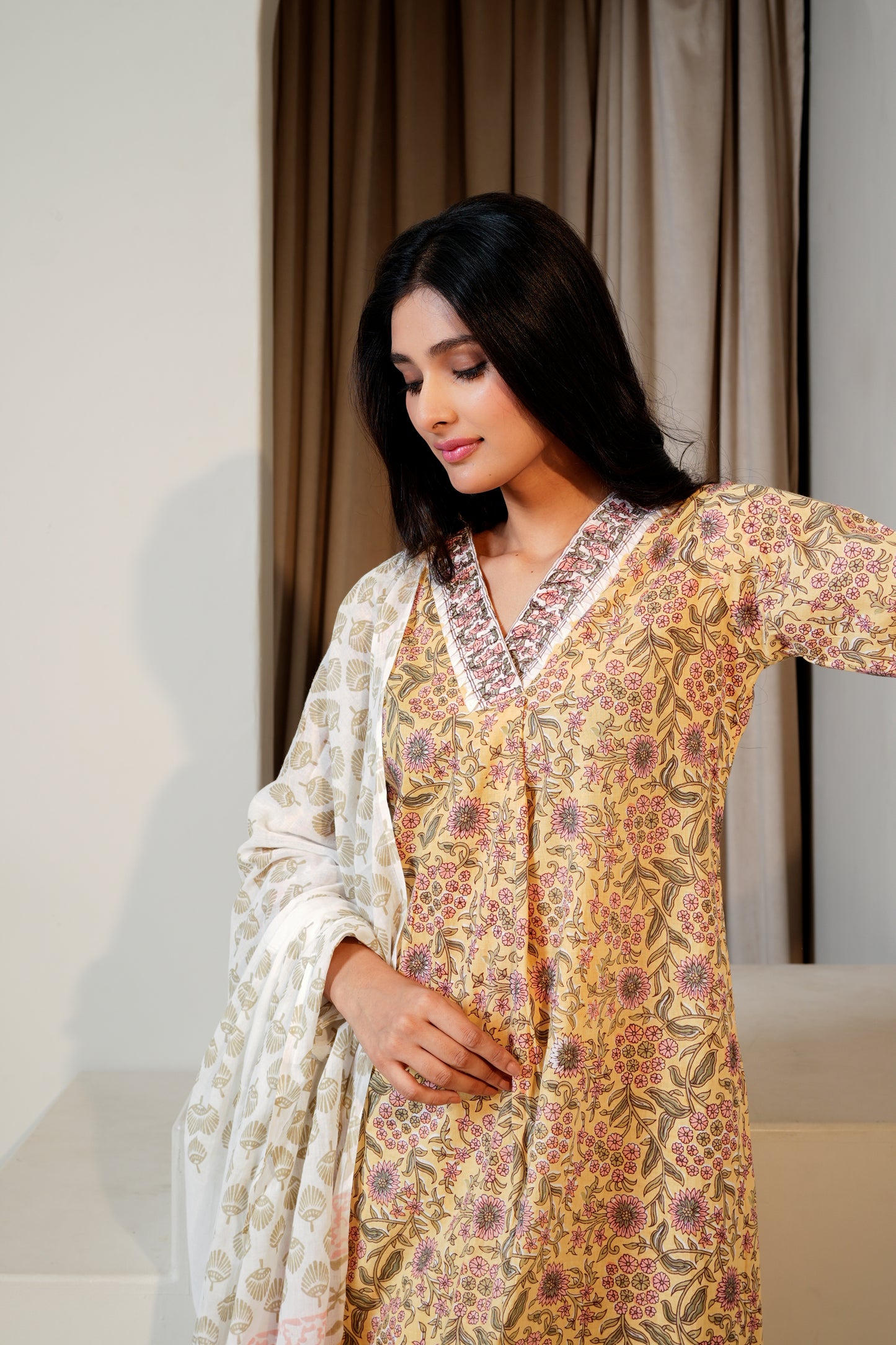 Olive Oasis Duo Dupatta Set