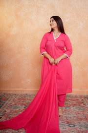 Cherry Blossom Kurta Set