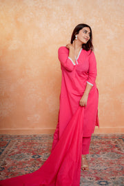 Cherry Blossom Kurta Set