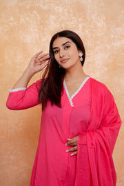 Cherry Blossom Kurta Set