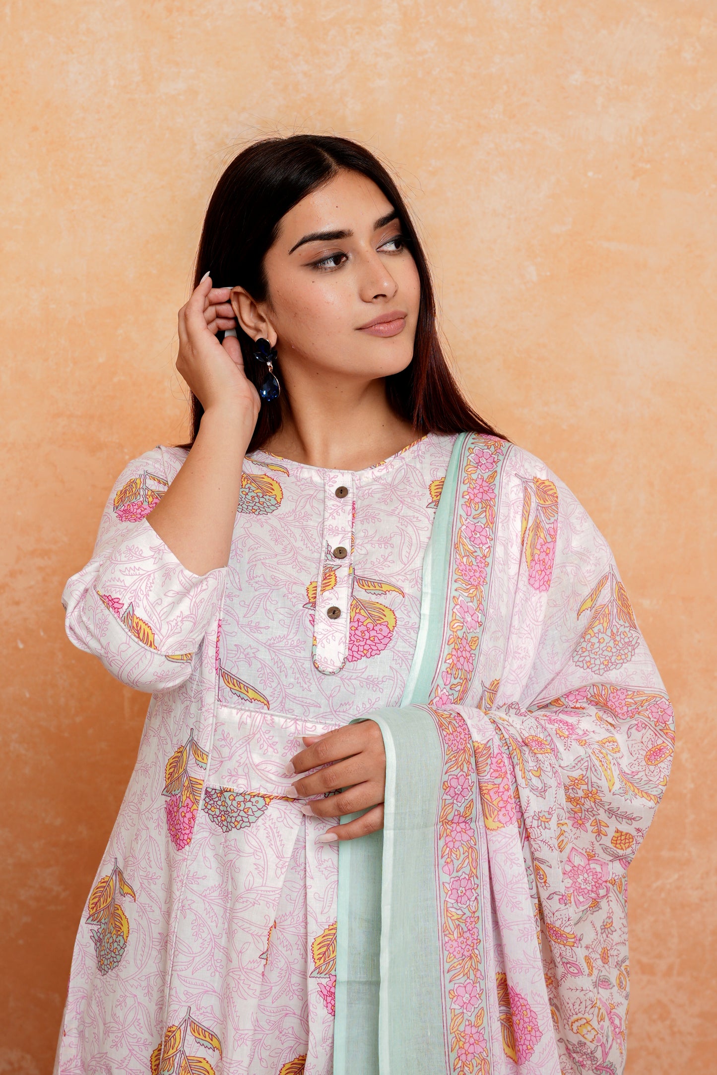 Colum Couture Dupatta Set