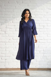 Sapphire Symphony Kurti Set