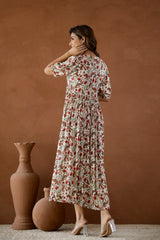 Petal Perfection Western Dress