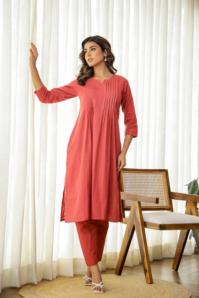 Sunset Glow Kurti Set